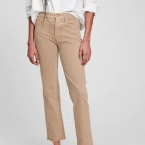GAP High-rise Cheeky Straight Jeans with Washwell size 32